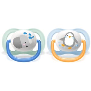 Philips Avent Ultra Air SCF080/05 0-6 m suzetă Boy 2 buc-Țena