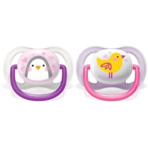 Philips Avent Ultra Air SCF080/06 0-6 m suzetă Girl 2 buc-ro