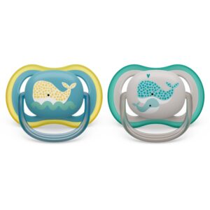 Philips Avent Ultra Air SCF349/24 18m+ suzetă Whale 2 buc-ro