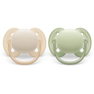 Philips Avent Ultrasoft SCF091/05 0-6 m suzetă Neutral Boy 2 buc-ro