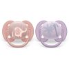 Philips Avent Ultrasoft SCF091/09 0-6 m suzetă Animal Girl 2 buc-ro