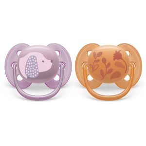 Philips Avent Ultrasoft SCF091/18 6-18 m suzetă Animal Girl 2 buc-ro