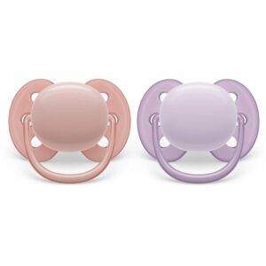 Philips Avent Ultrasoft SCF091/31 0-6 m suzetă Neutral Girl 2 buc-ro