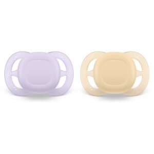 Philips Avent Ultrastart SCF075/01 0-2 m suzetă Yellow/Purple 2 buc-Țena