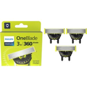 Philips OneBlade 360 QP430/50 rezerva Lama for Philips OneBlade 3 buc-ro
