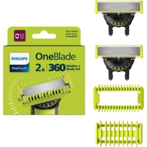 Philips OneBlade 360 QP624/50 rezerva Lama for Philips OneBlade 360 2 buc-Țena