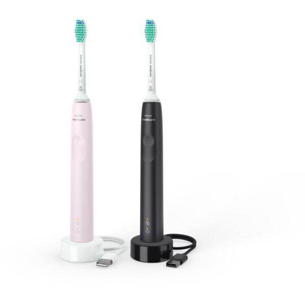 Philips Sonicare 3100 HX3675/15 periuta de dinti electrica 2 buc-Țena