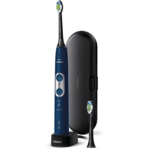 Philips Sonicare 6100 HX6871/47 periuta de dinti electrica sonica Navy Blue 1 buc-Țena