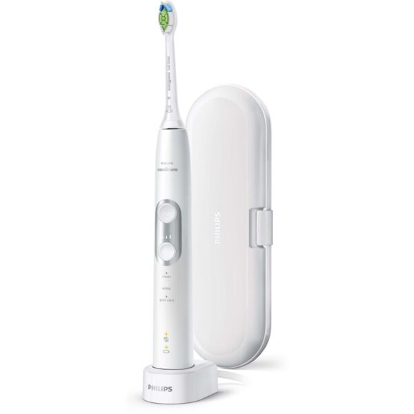 Philips Sonicare 6100 HX6877/28 periuta de dinti cu ultrasunete White 1 buc-Țena
