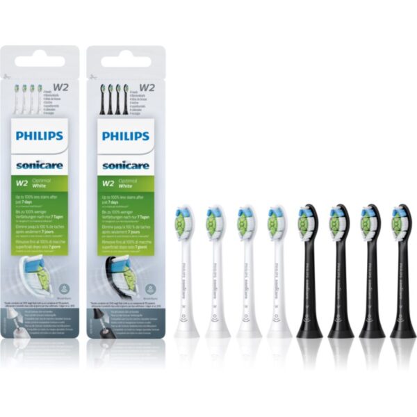 Philips Sonicare Optimal White HX6064/10+HX6064/11 capete de schimb pentru periuta de dinti-Țena