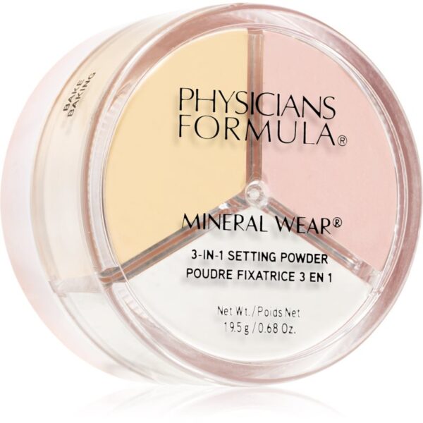 Physicians Formula Mineral Wear® pudra cu minerale 3 in 1 19.5 g-ro