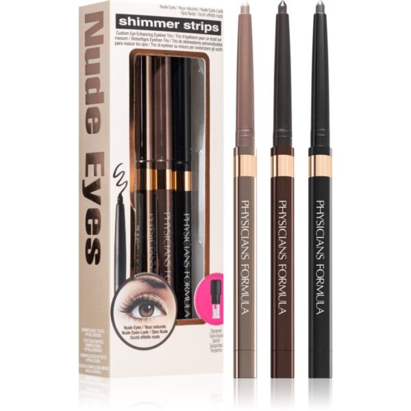 Physicians Formula Shimmer Strips dermatograf cremos pentru un machiaj fumuriu culoare Nude Eyes-ro