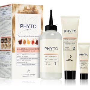 Phyto Color culoare par fără amoniac culoare 10 Extra Light Blonde 1 buc-ro