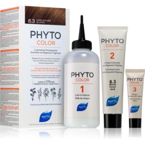 Phyto Color culoare par fără amoniac culoare 6.3 Dark Golden Blonde 112 ml-ro