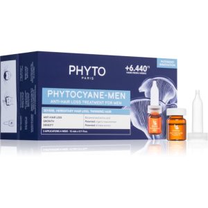 Phyto Phytocyane Anti-Hair Loss Treatment For Women tratament pentru stimularea creșterii părului și anti-cădere 12x3.5 ml-Țena