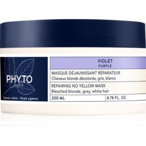 Phyto Violet masca pentru regenerare pentru parul blond cu suvite 200 ml-Țena