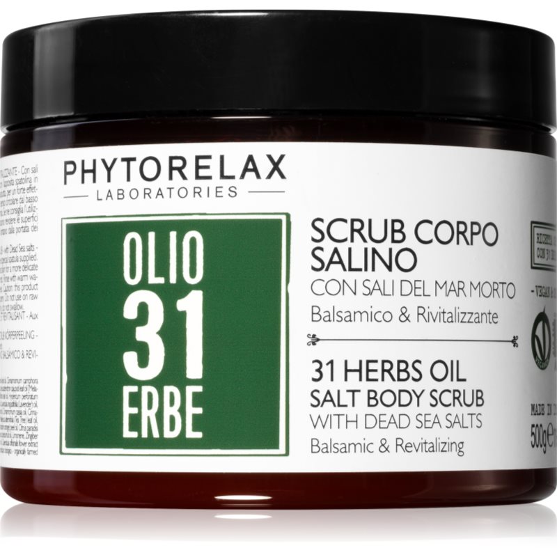 Phytorelax Laboratories 31 Herbs exfoliant de corp pentru matifiere 500 g-Țena