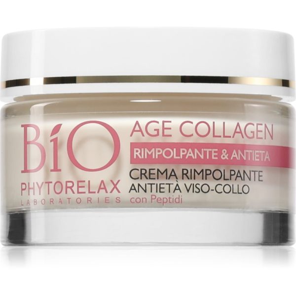 Phytorelax Laboratories Age Collagen crema anti-rid stralucitoare pentru fermitatea pielii 50 ml-ro
