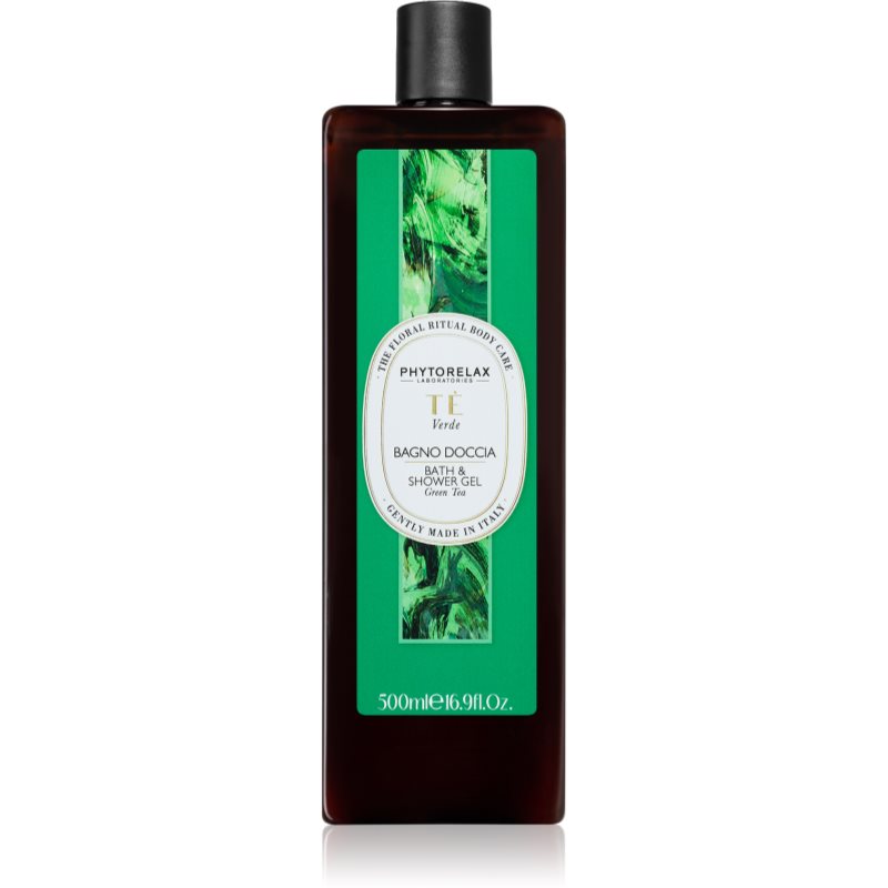 Phytorelax Laboratories Green Tea gel de dus si baie 500 ml-ro