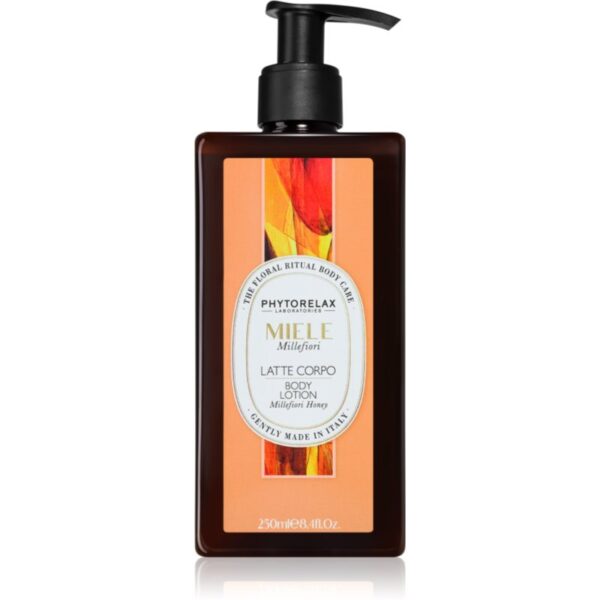 Phytorelax Laboratories Honey Millefiori loțiune de corp ușor hidratantă 250 ml-ro