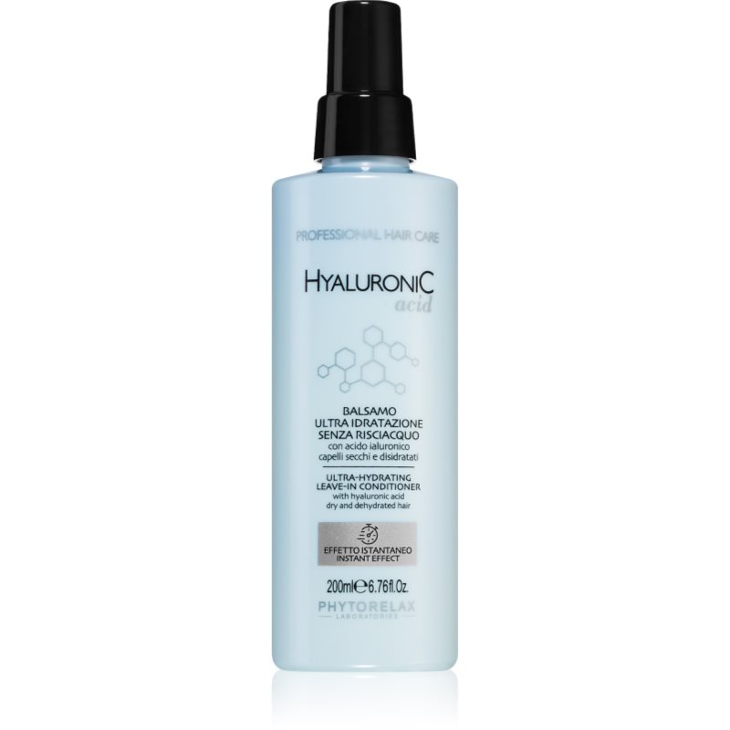 Phytorelax Laboratories Hyaluronic Acid balsam (nu necesita clatire) pentru par uscat 200 ml-ro