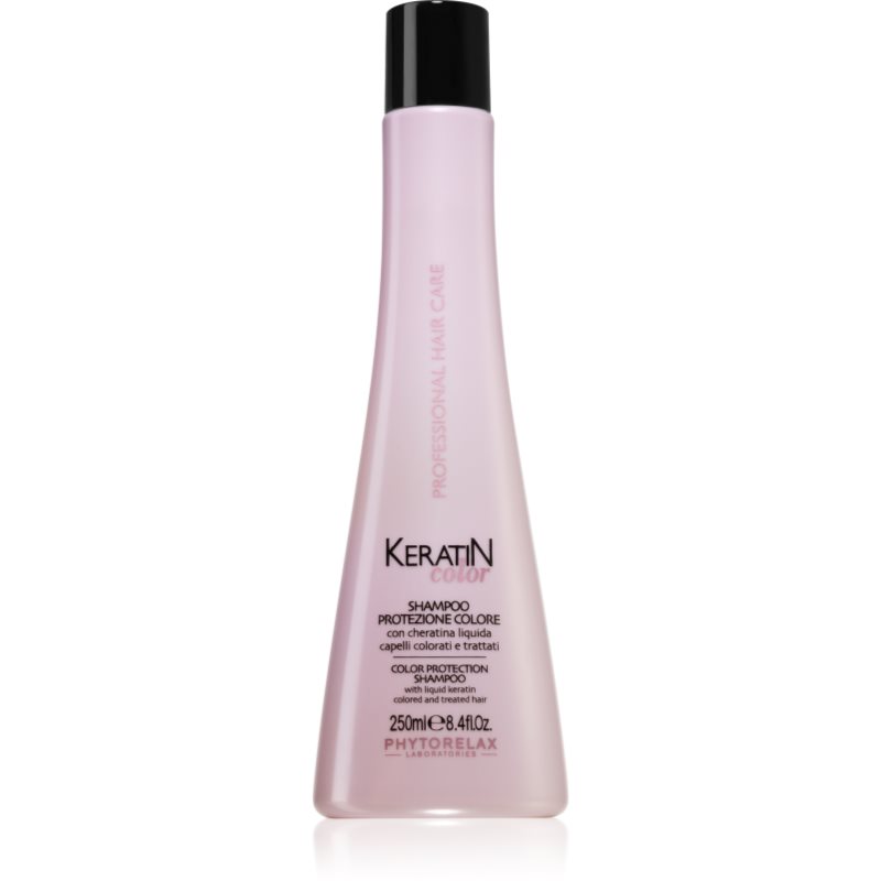 Phytorelax Laboratories Keratin Color sampon pentru par vopsit si deteriorat cu keratina 250 ml-ro