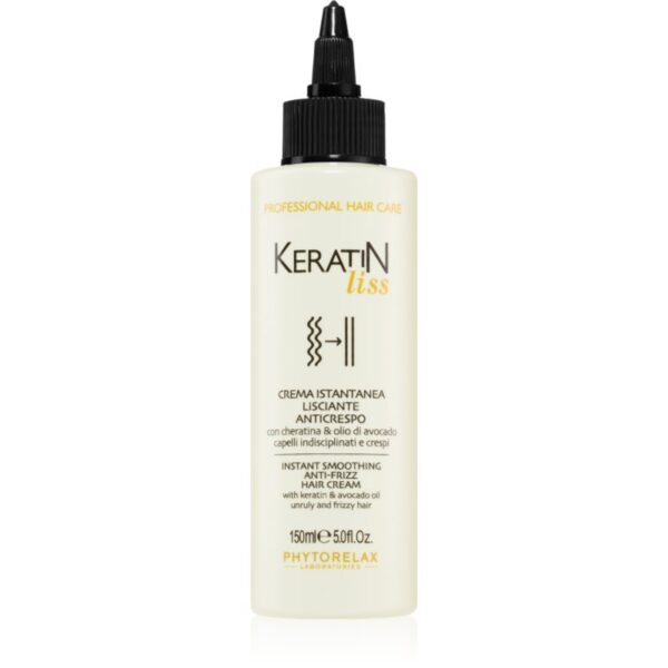 Phytorelax Laboratories Keratin Liss cremă pentru netezirea părului 150 ml-ro