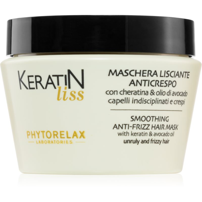 Phytorelax Laboratories Keratin Liss mască de netezire pentru păr indisciplinat 250 ml-ro