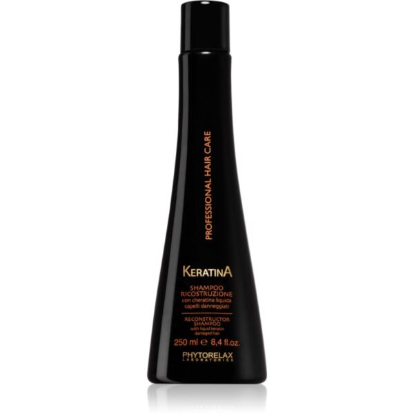 Phytorelax Laboratories Keratina Șampon reînnoire cu keratină pentru păr deteriorat 250 ml-Țena