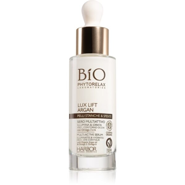 Phytorelax Laboratories Lux Lift Argan ser multi-activ pentru luminozitate si hidratare 30 ml-Țena