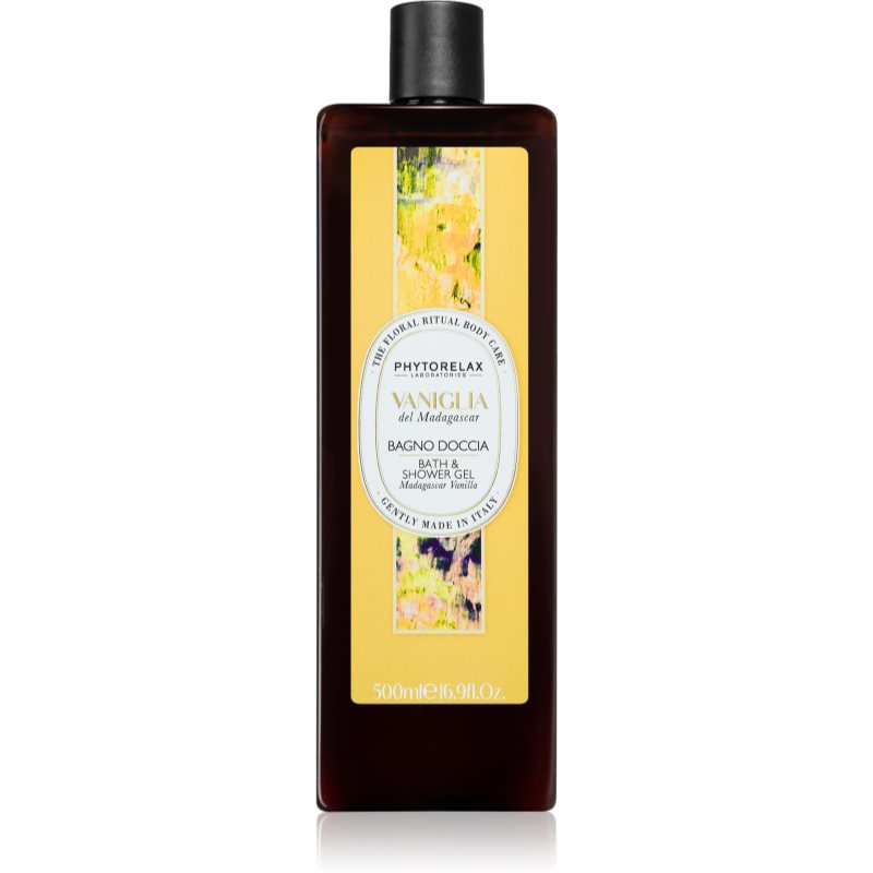 Phytorelax Laboratories Madagascar Vanilla gel de dus si baie 500 ml-ro