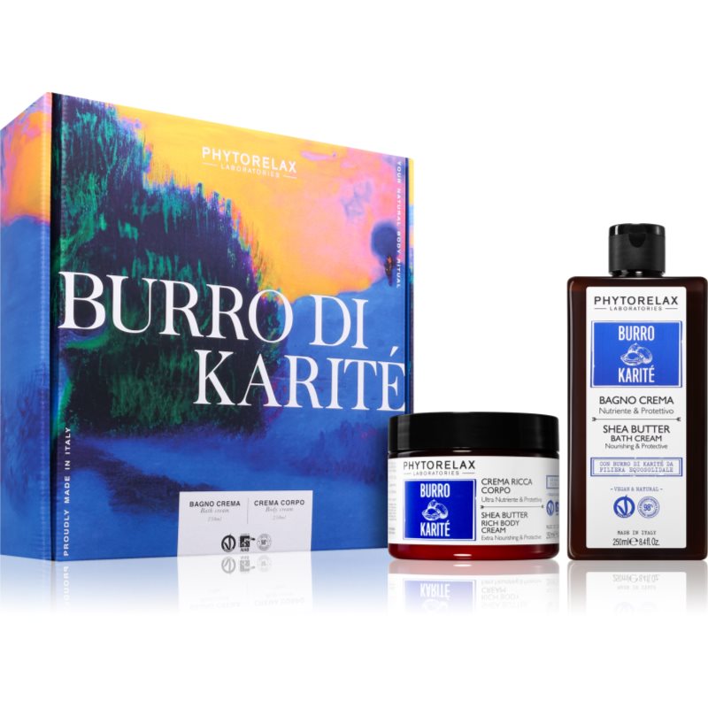Phytorelax Laboratories Shea Butter set cadou pentru corp-Țena