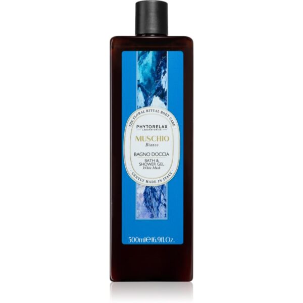 Phytorelax Laboratories White Musk gel de dus si baie 500 ml-ro