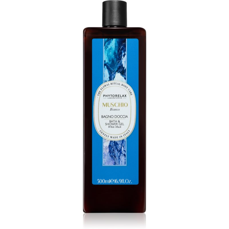 Phytorelax Laboratories White Musk gel de dus si baie 500 ml-ro