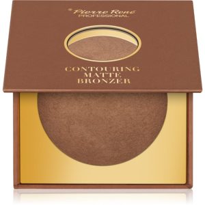 Pierre René Contouring Matte Bronzer paleta pentru bronzare pentru ochi 10 g-ro