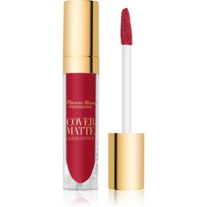 Pierre René Cover Matte ruj lichid mat culoare 01 True Red 5 ml-Țena