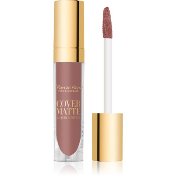 Pierre René Cover Matte ruj lichid mat culoare 04 Dusky Rose 5 ml-Țena