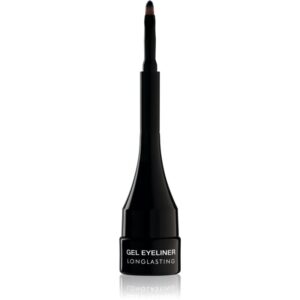 Pierre René Eyes Eyeliner eyeliner-gel impermeabil culoare 01 Carbon Black  2