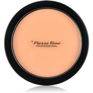 Pierre René Face pudra compacta cu oglindă si aplicator culoare 03 Transparent  8 g-ro
