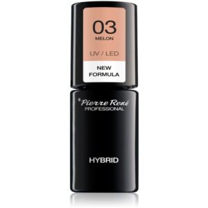 Pierre René Nails Hybrid unghii cu gel folosind UV / lampă cu LED culoare No. 3 Melon 6 ml-ro