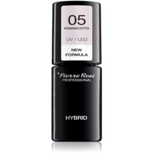 Pierre René Nails Hybrid unghii cu gel folosind UV / lampă cu LED culoare No. 5 Pannacotta 6 ml-ro