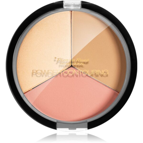 Pierre René Powder Contouring paletă pentru contur și iluminare 23 g-Țena