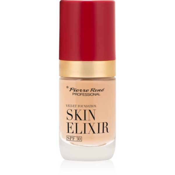 Pierre René Velvet Effect make-up fin SPF 30 culoare no. 03 Vanilla Nude 25 ml-ro