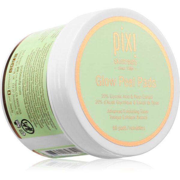 Pixi Glow Peel tampoane exfoliante pentru strălucirea și netezirea pielii 60 buc-ro
