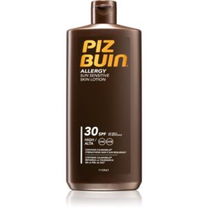 Piz Buin Allergy lotiune de plaja pentru pielea sensibila SPF 30 400 ml-ro