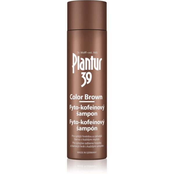 Plantur 39 Color Brown sampon pe baza de cafeina pentru nuante de par castaniu 250 ml-ro
