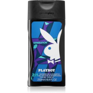 Playboy Generation gel de duș 2 in 1 pentru bărbați 250 ml-Țena