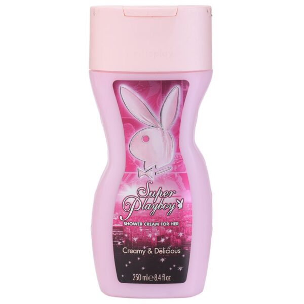 Playboy Super Playboy for Her gel de duș pentru femei 250 ml-Țena