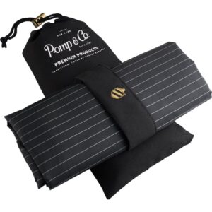 Pomp & Co Barber Cape șorț pentru coafor 1 buc-ro