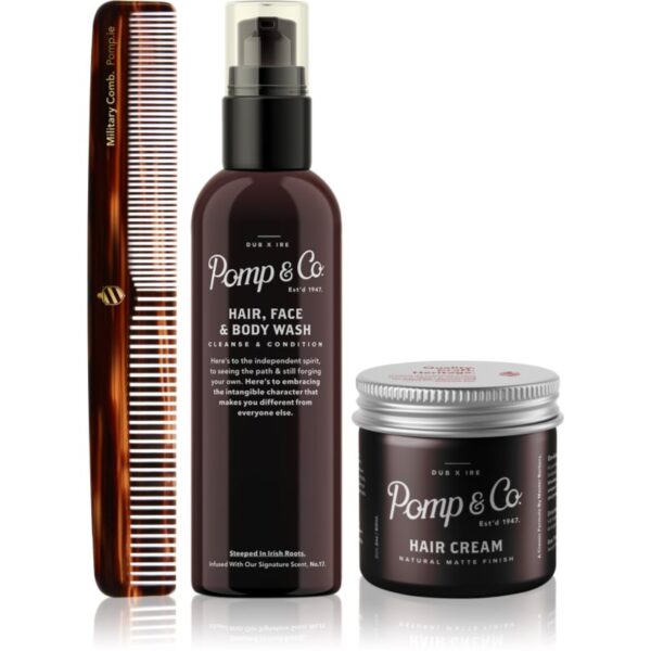 Pomp & Co Bundle Matte set pentru păr-ro